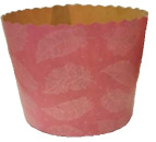 G9F13215RU Формы бум. одн.для выпечки и упак-ки, Кулич  Р 70/60, Розовое пёрышко (2000шт)(в тубе125) от прямого поставщика Фабрики сладкого декора tdfsd.ru
